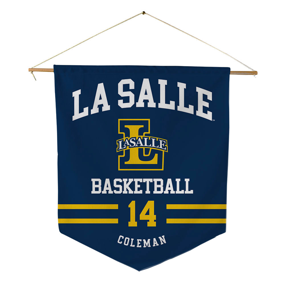 La Salle - NCAA Women's Basketball : Emilia Coleman - Pennant - 18" x 21"-0