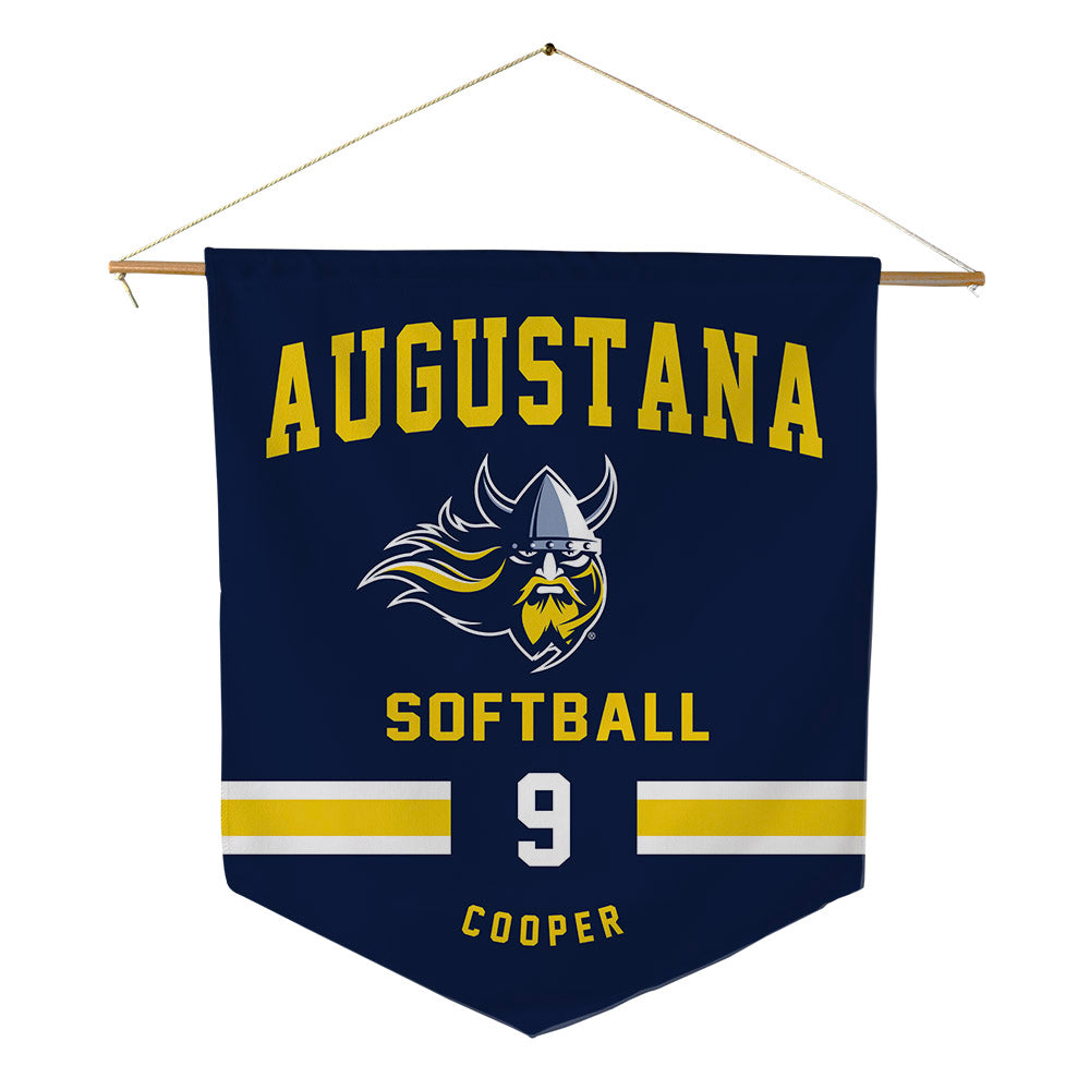 AU - NCAA Softball : Ella Cooper - Pennant - 18" x 21"-0