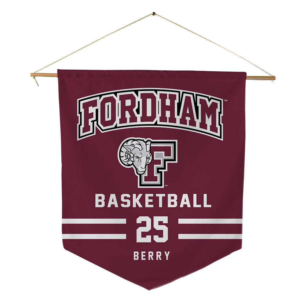 Fordham - NCAA Women's Basketball : Kaila Berry - Pennant - 18" x 21"-0