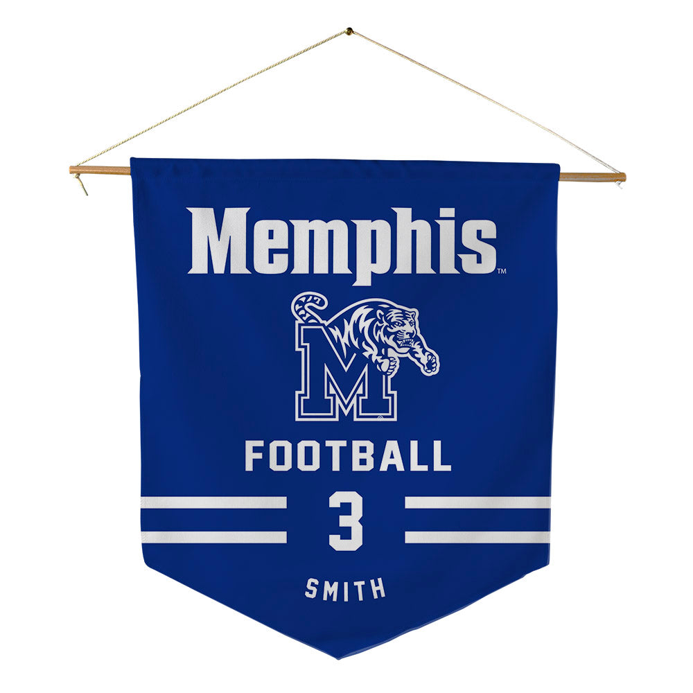 Memphis - NCAA Football : Dylan Smith - Pennant - 18" x 21"-0