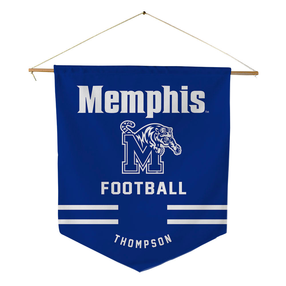 Memphis - NCAA Football : DeAngelo Thompson - Pennant - 18" x 21"-0