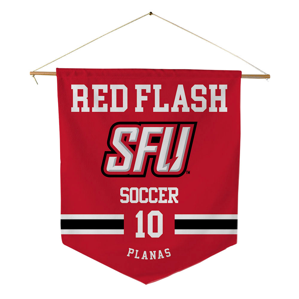 St. Francis - NCAA Men's Soccer : Alvaro Planas - Pennant - 18" x 21"-0