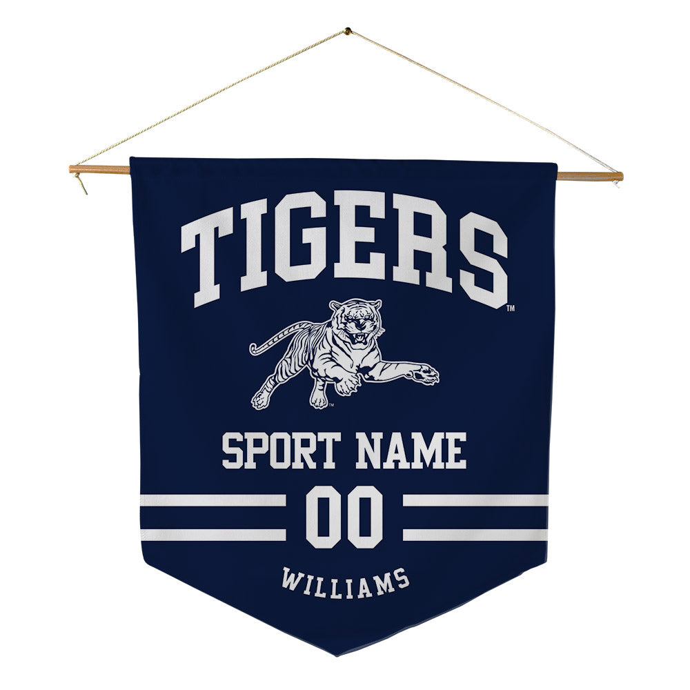 Jackson State - NCAA Men's Basketball : Mike Williams - Pennant - 18" x 21"-0