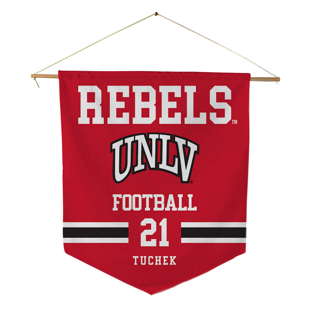 UNLV - NCAA Football : Joshua Tuchek - Pennant - 18" x 21"-0