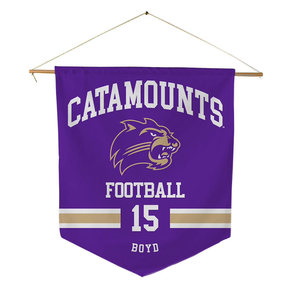 Western Carolina - NCAA Football : Jai Boyd - Pennant - 18" x 21"-0