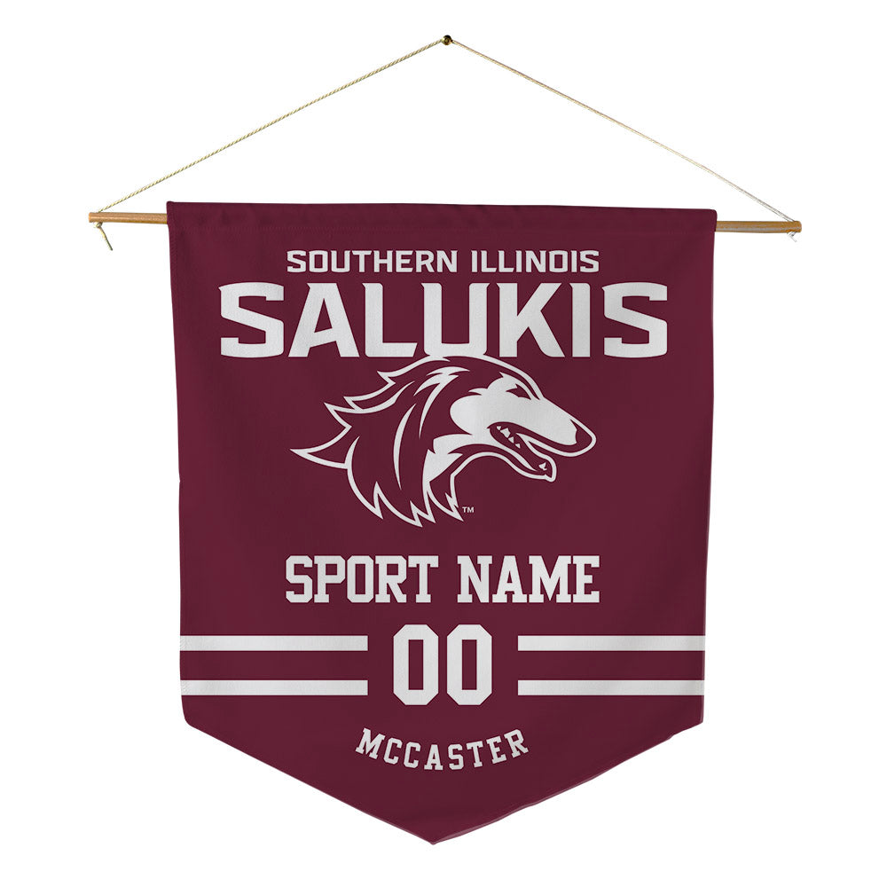 SIU Carbondale - NCAA Football : Jayden McCaster - Pennant - 18" x 21"-0