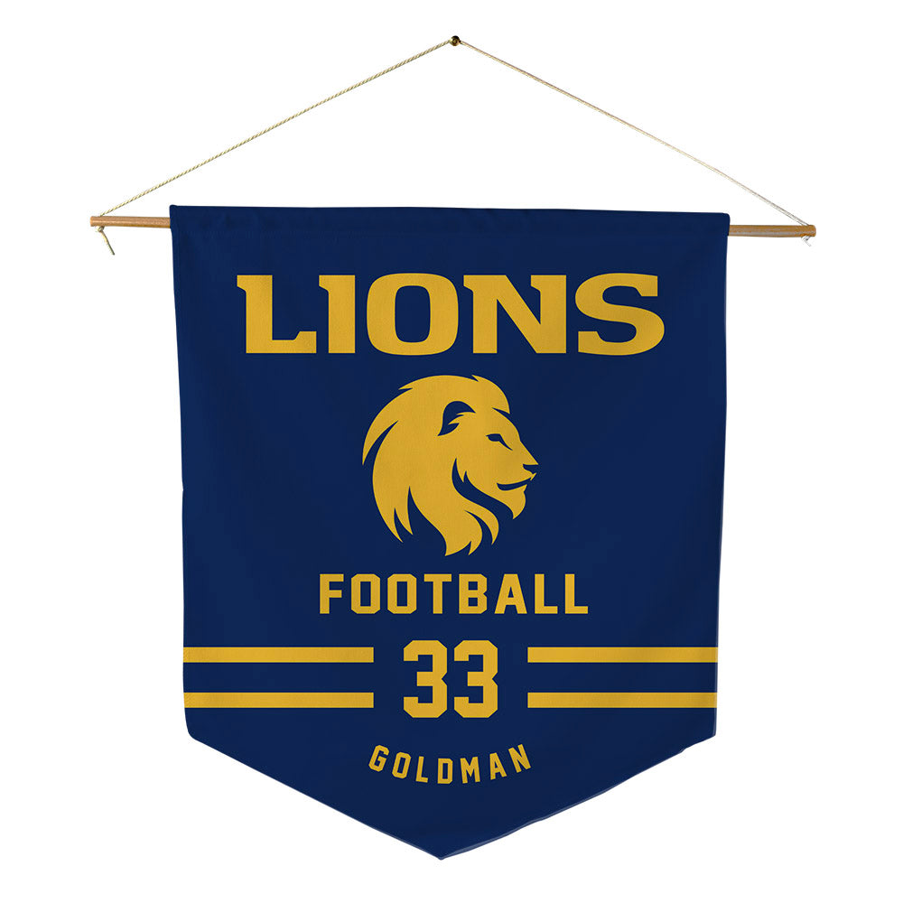 ETAMU - NCAA Football : Matthew Goldman - Pennant - 18" x 21"-0