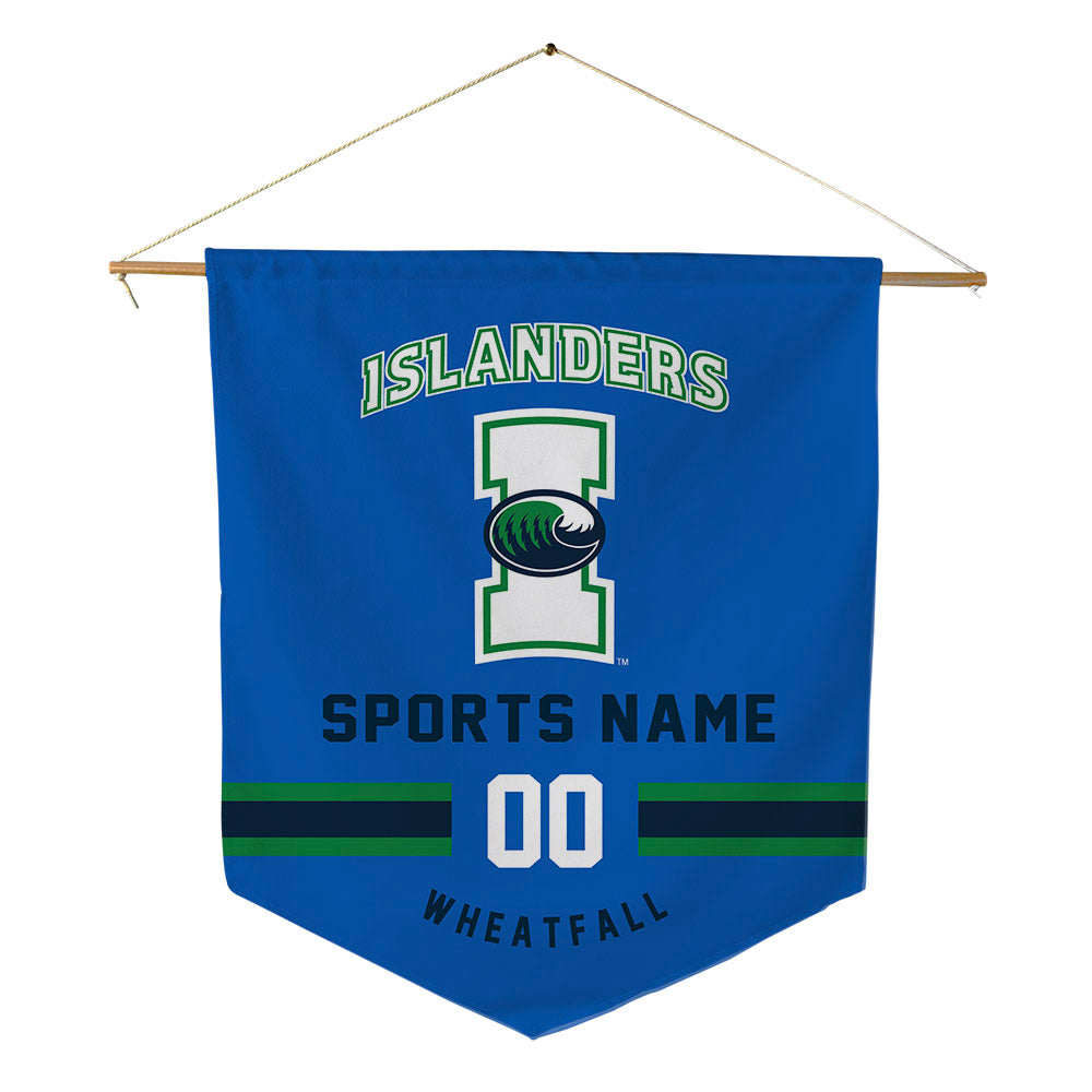 Texas A&M Corpus Christi - NCAA Men's Basketball : Bryson Wheatfall - Pennant - 18" x 21"-0