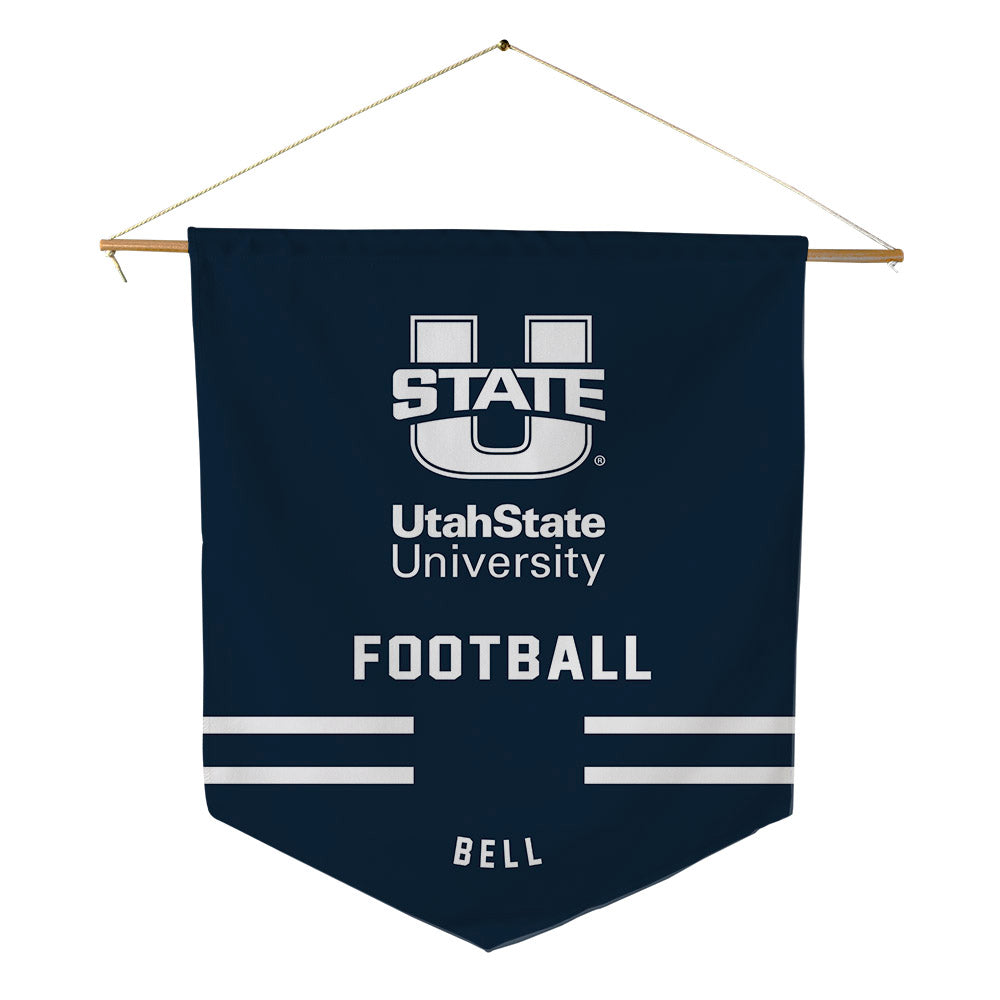 Utah State - NCAA Football : Tiki Bell - Pennant - 18" x 21"-0