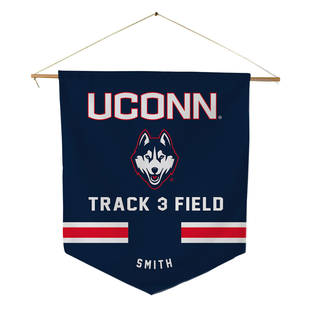 UConn - NCAA Women's Track & Field : Jalynn Smith - Pennant - 18" x 21"-0