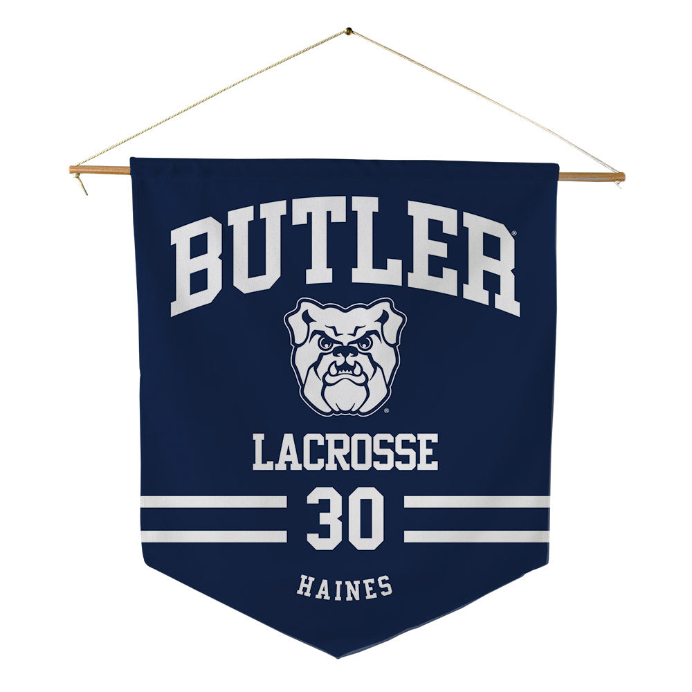 Butler - NCAA Women's Lacrosse : Addison Haines - Pennant - 18" x 21"-0