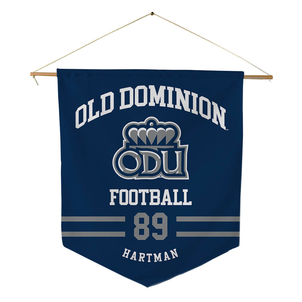 Old Dominion - NCAA Football : Nathan Hartman - Pennant - 18" x 21"-0