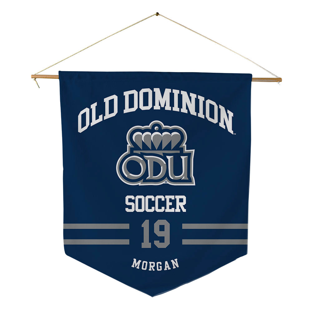 Old Dominion - NCAA Women's Soccer : Hannah Morgan - Pennant - 18" x 21"-0
