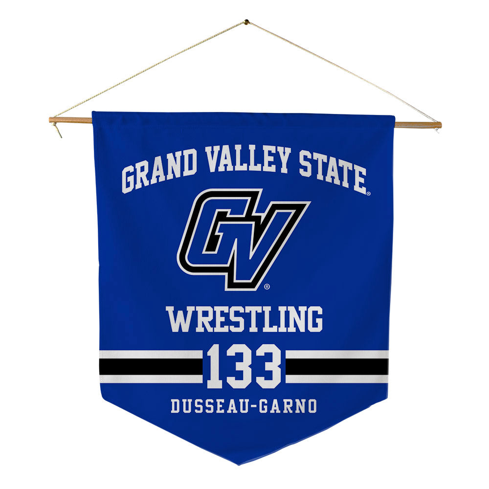 Grand Valley - NCAA Wrestling : Wyatt Dusseau-Garno - Pennant - 18" x 21"-0
