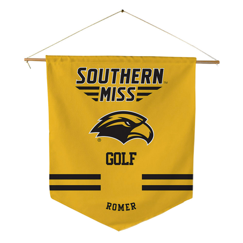 Southern Miss - NCAA Women's Golf : Liv Romer - Pennant - 18" x 21"-0