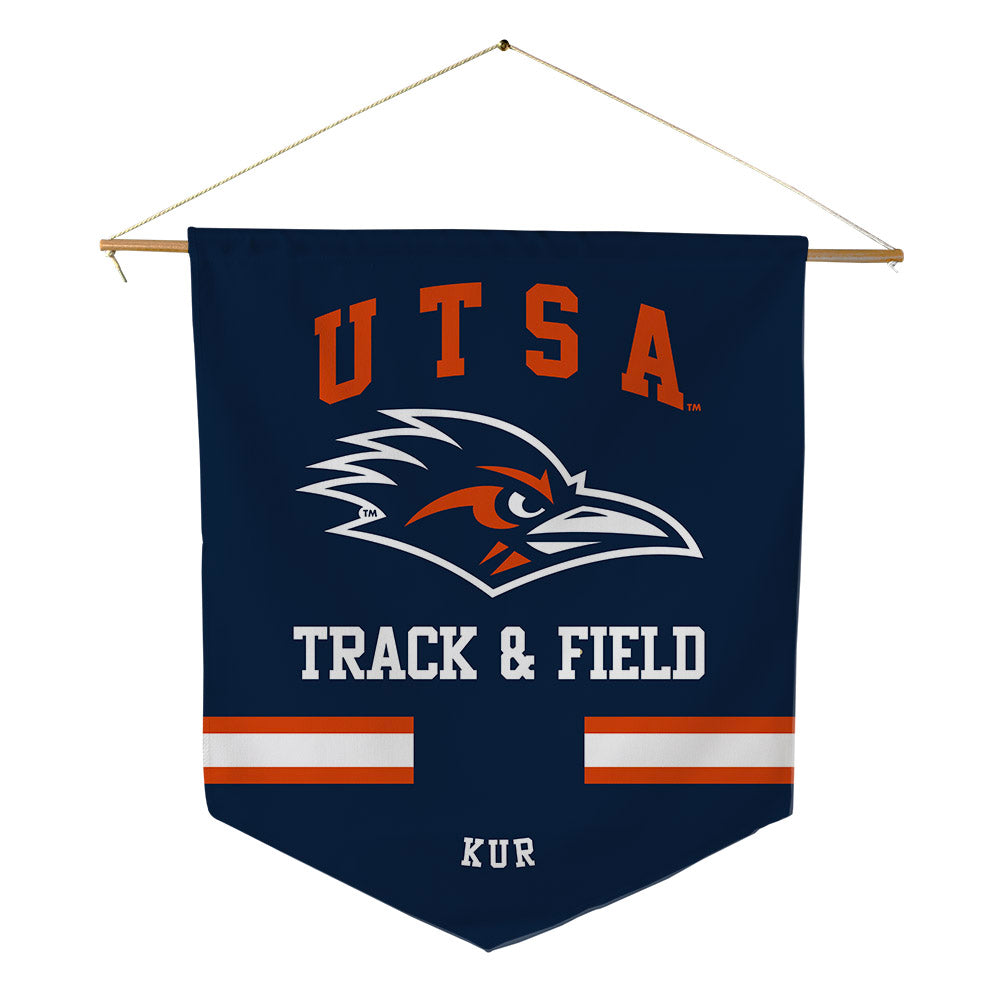 UTSA - NCAA Women's Track & Field : Nyariek Kur - Pennant - 18" x 21"-0
