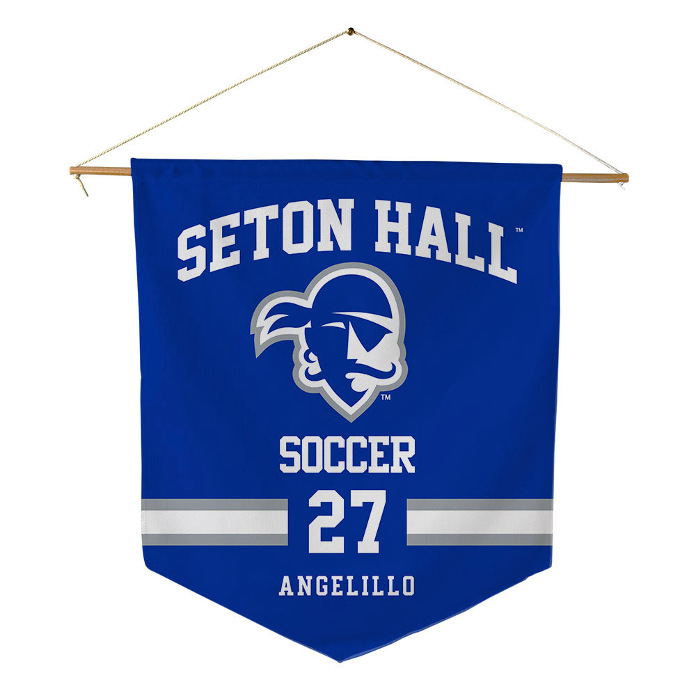 Seton Hall - NCAA Women's Soccer : Gianna Angelillo - Pennant - 18" x 21"-0