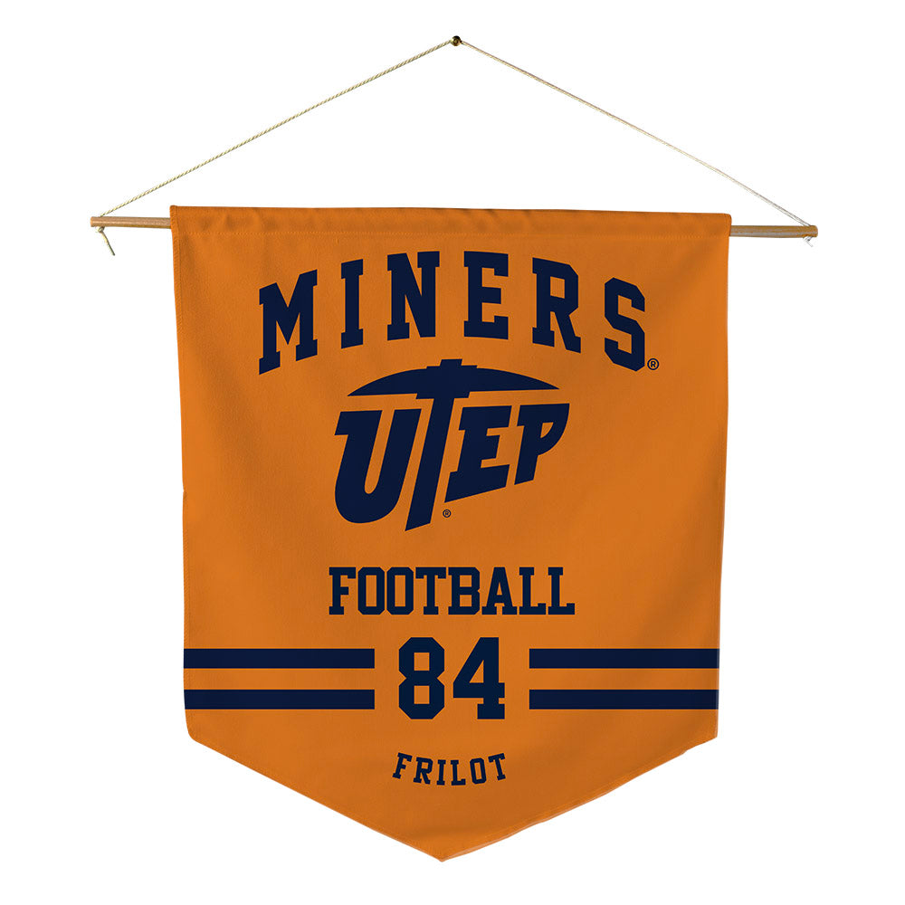 UTEP - NCAA Football : Jamal Frilot - Pennant - 18" x 21"-0
