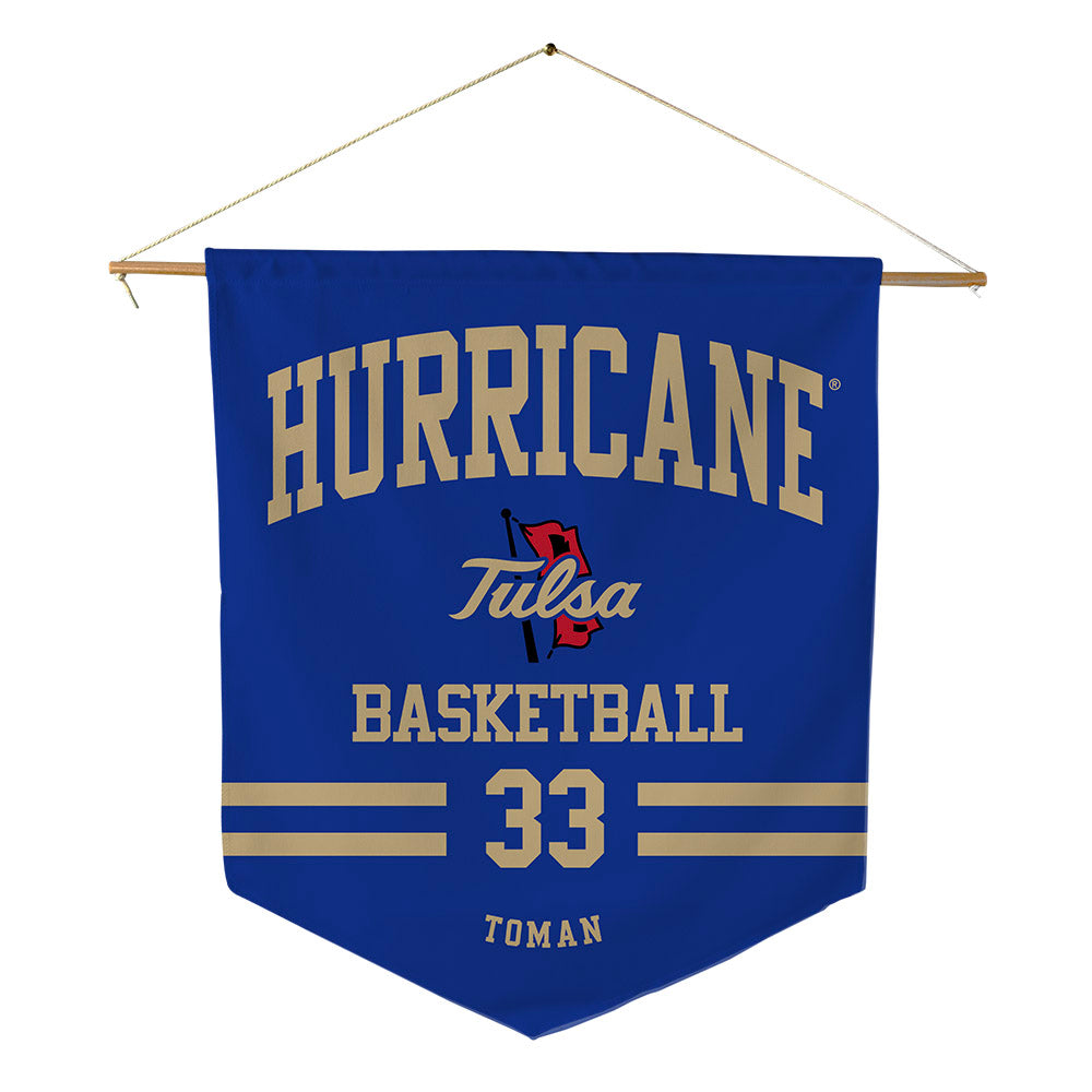 Tulsa - NCAA Women's Basketball : Dora Toman - Pennant - 18" x 21"-0