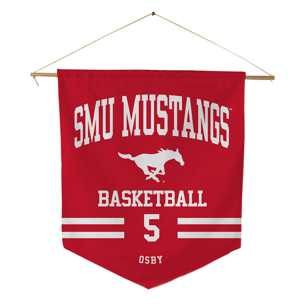 SMU - NCAA Women's Basketball : Zoe Osby - Pennant - 18" x 21"-0