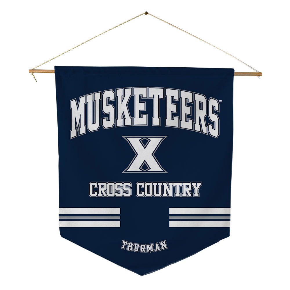 Xavier - NCAA Women's Cross Country : Anna Thurman - Pennant - 18" x 21"-0