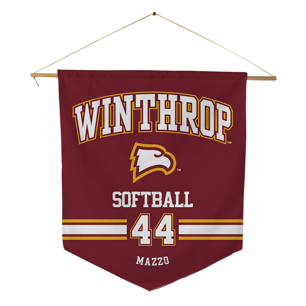 Winthrop - NCAA Softball : Bridget Mazzo - Pennant - 18" x 21"-0