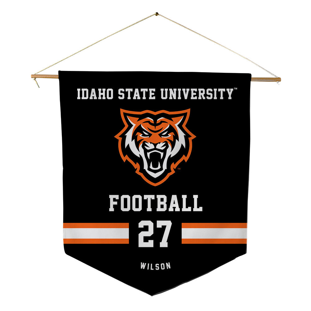 Idaho State - NCAA Football : Jaylin Wilson - Pennant - 18" x 21"-0