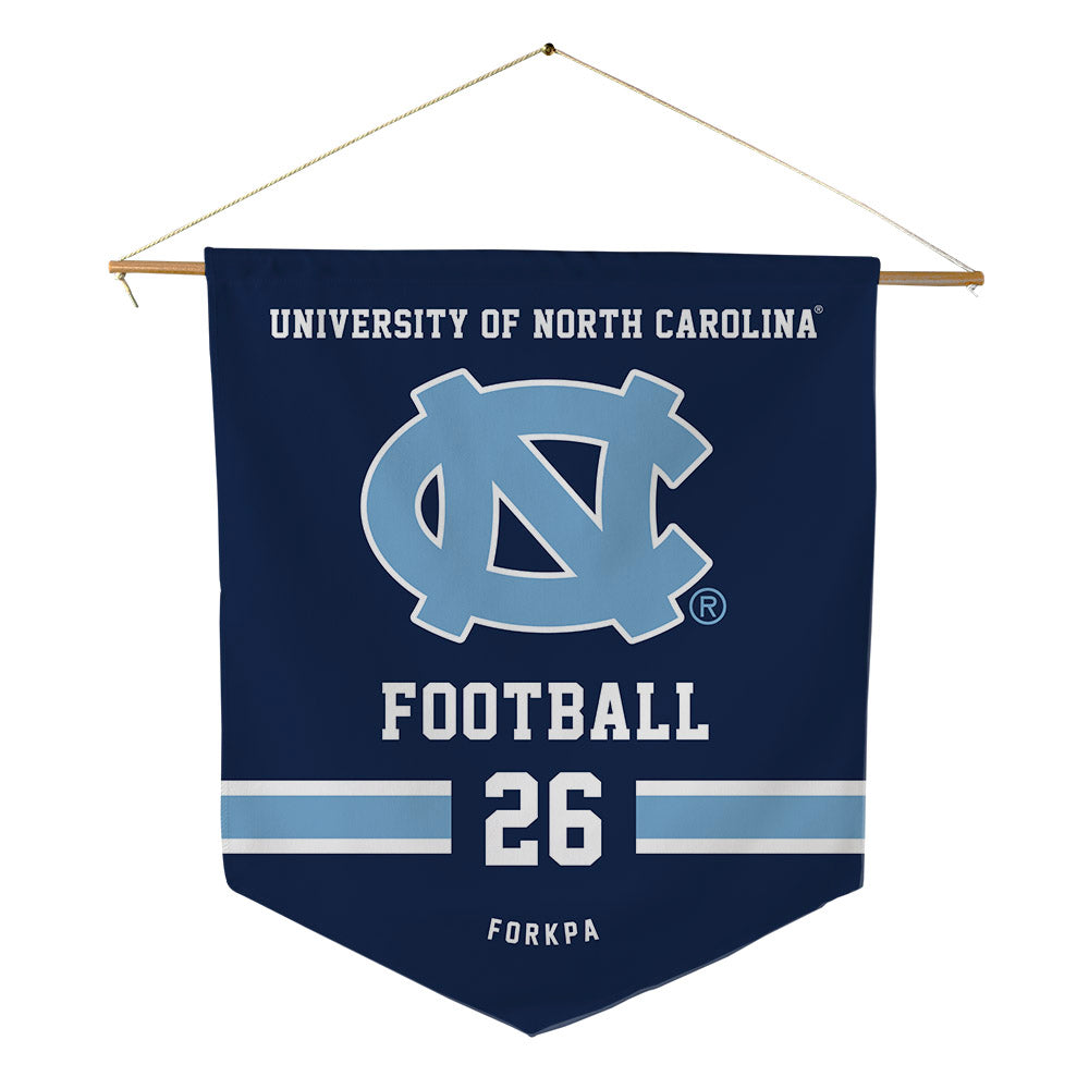 UNC - NCAA Football : DQ Forkpa - Pennant - 18" x 21"-0