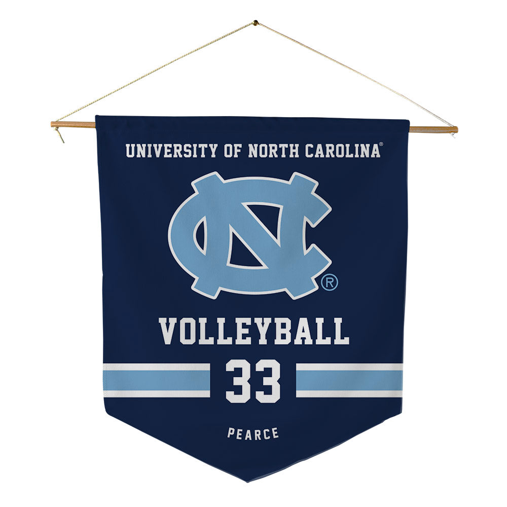 UNC - NCAA Women's Volleyball : Hailey Pearce - Pennant - 18" x 21"-0