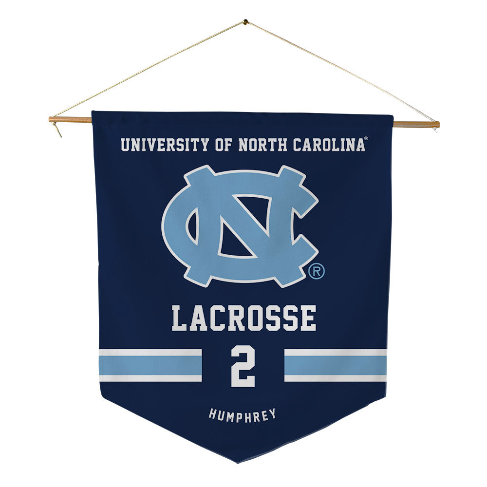 UNC - NCAA Women's Lacrosse : Chloe Humphrey - Pennant - 18" x 21"-0