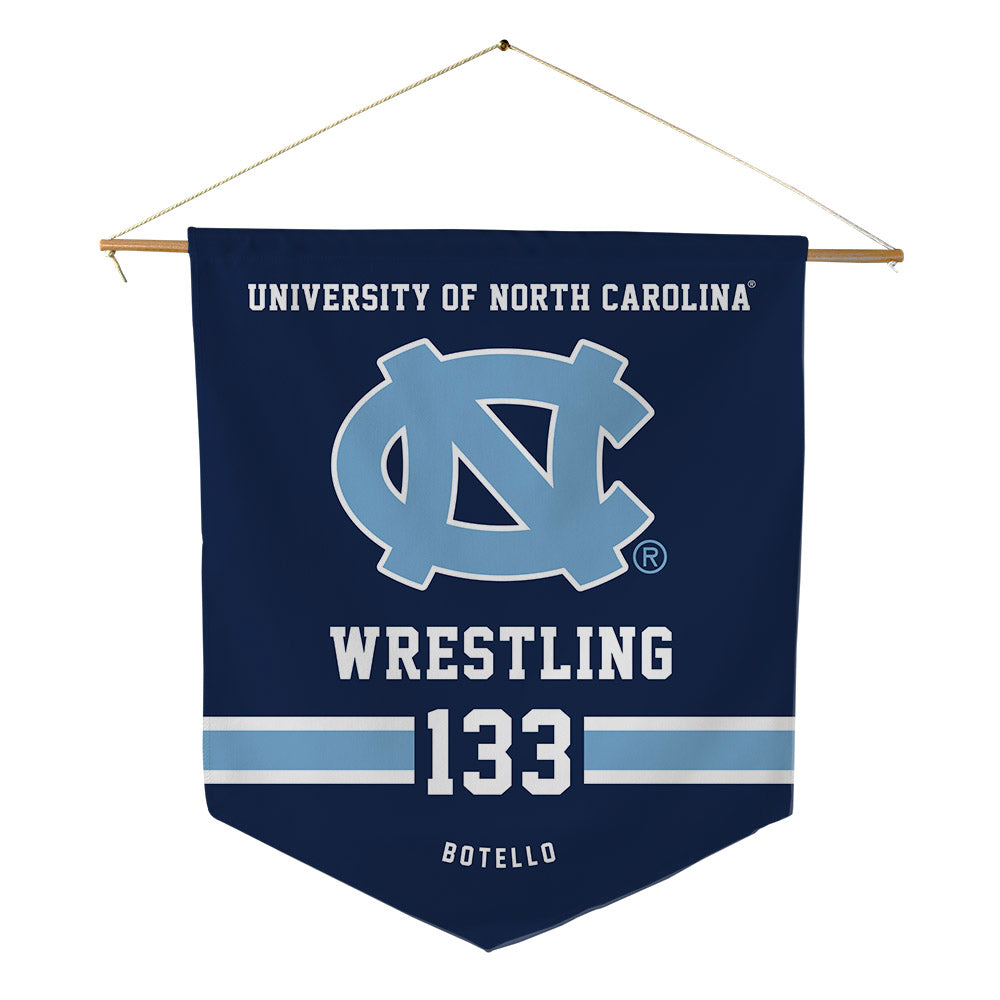 UNC - NCAA Wrestling : Matthew Botello - Pennant - 18" x 21"-0