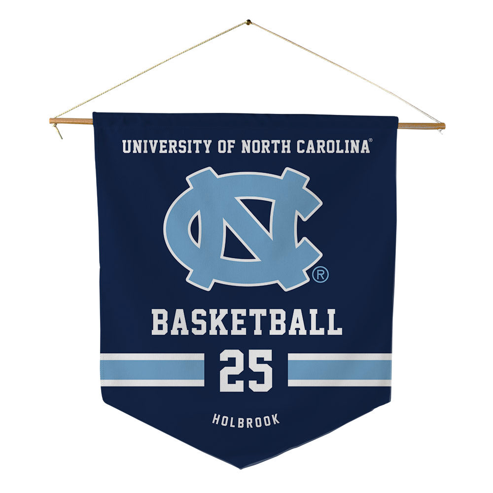 UNC - NCAA Men's Basketball : John Holbrook - Pennant - 18" x 21"-0