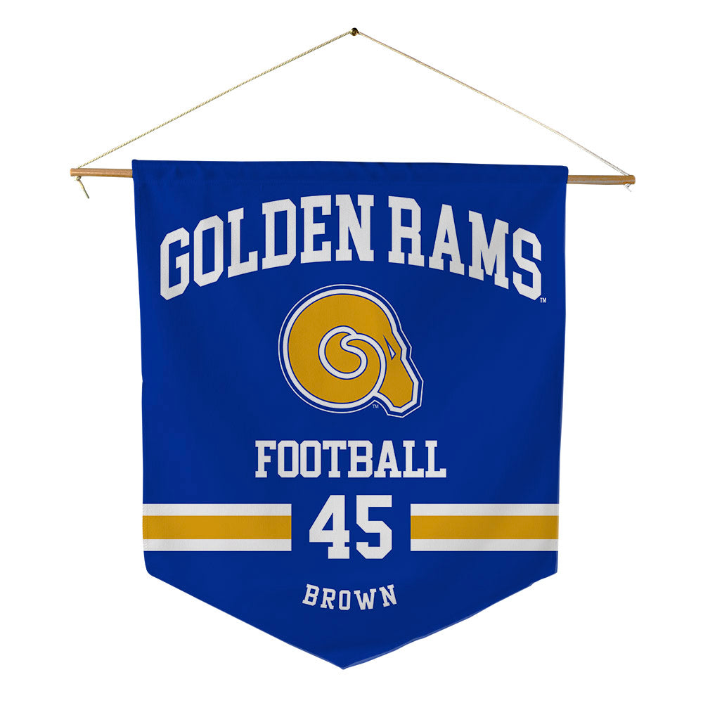 Albany State - NCAA Football : Chancie Brown - Pennant - 18" x 21"-0
