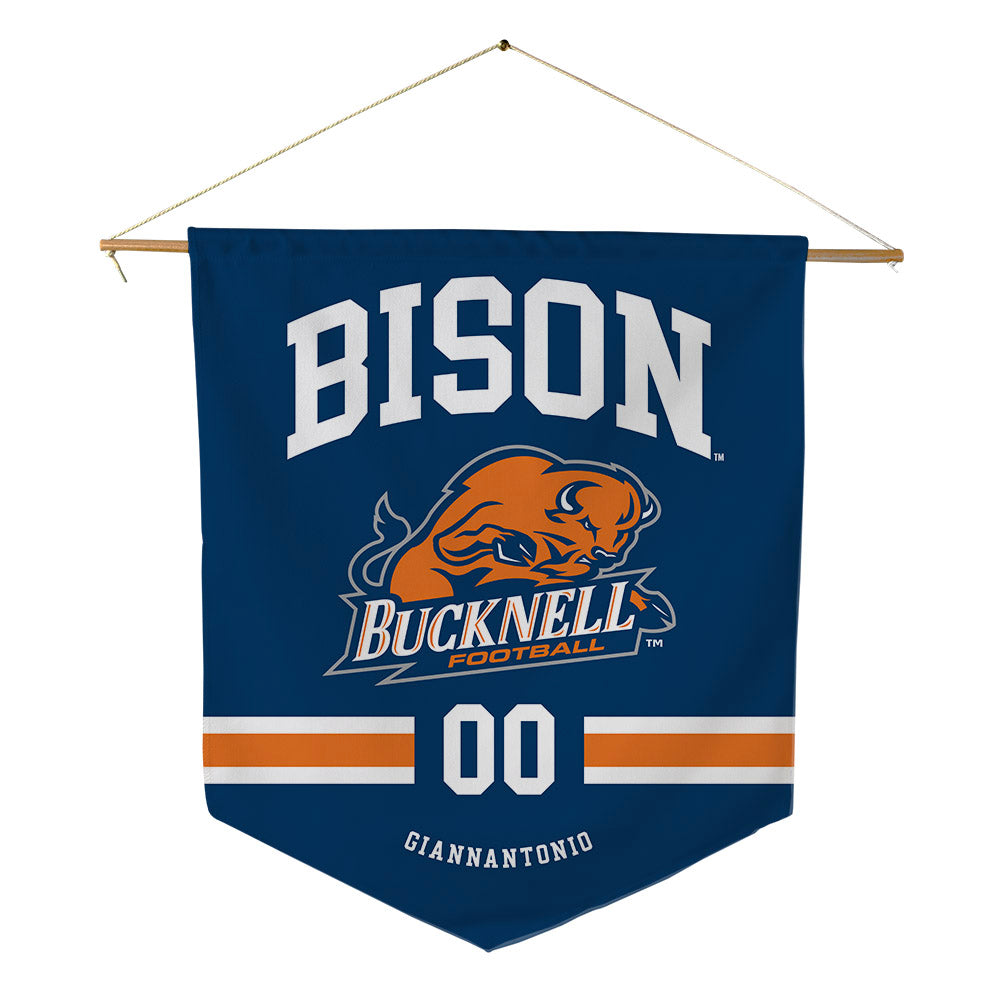 Bucknell - NCAA Football : Matthew Giannantonio - Pennant - 18" x 21"-0