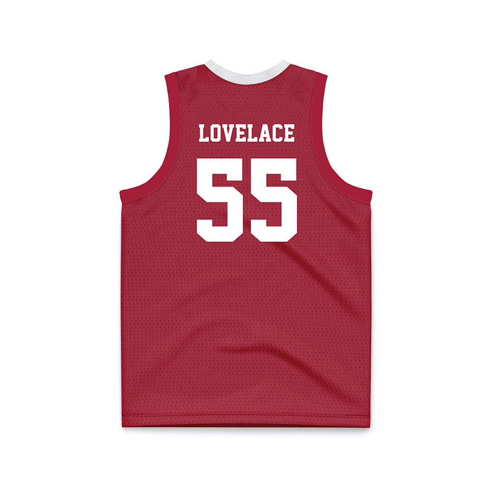 Oklahoma - NCAA Men's Basketball : Reid Lovelace - Basketball Jersey-1