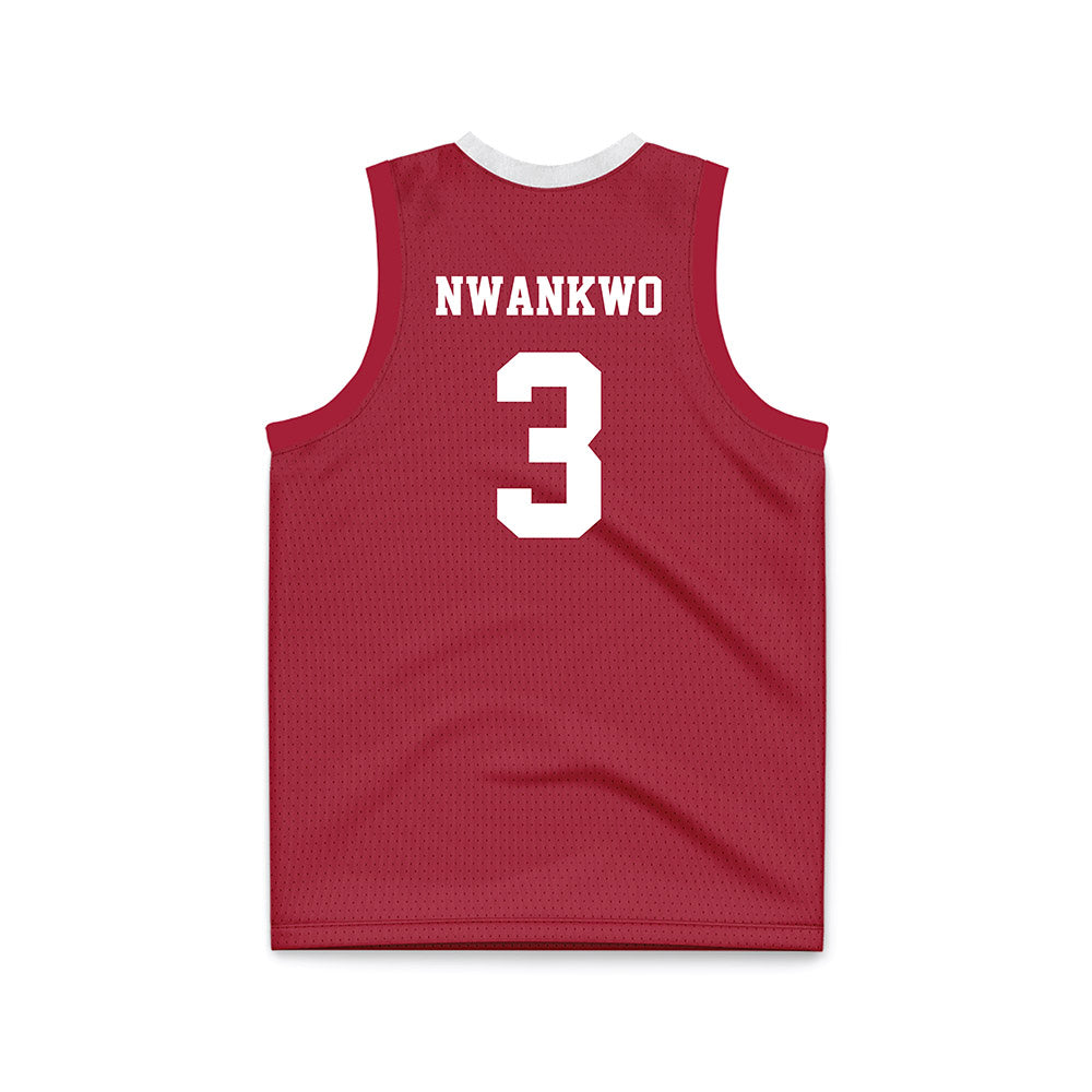 Oklahoma - NCAA Men's Basketball : Jeff Nwankwo - Basketball Jersey-1