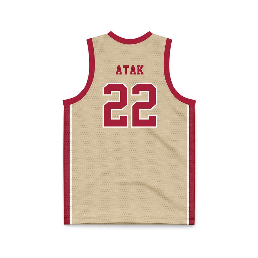 Oklahoma - NCAA Men's Basketball : Kuol Atak - Basketball Jersey-1