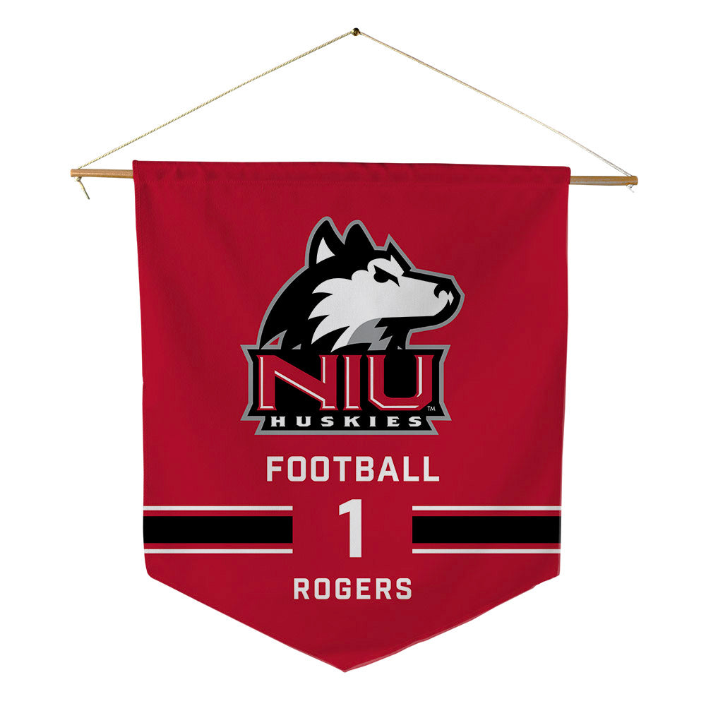 Northern Illinois - NCAA Football : Dearee Rogers - Pennant - 18" x 21"-0