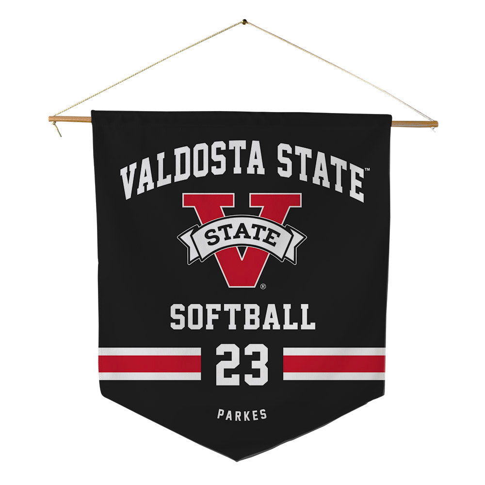 Valdosta State - NCAA Softball : Payton Parkes - Pennant - 18" x 21"-0