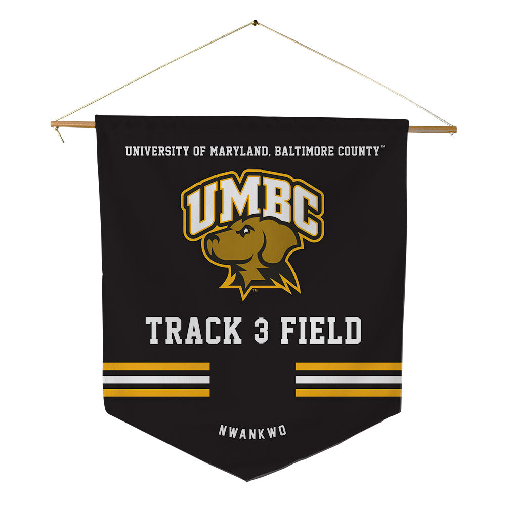UMBC - NCAA Women's Track & Field : Chiamaka Nwankwo - Pennant - 18" x 21"-0