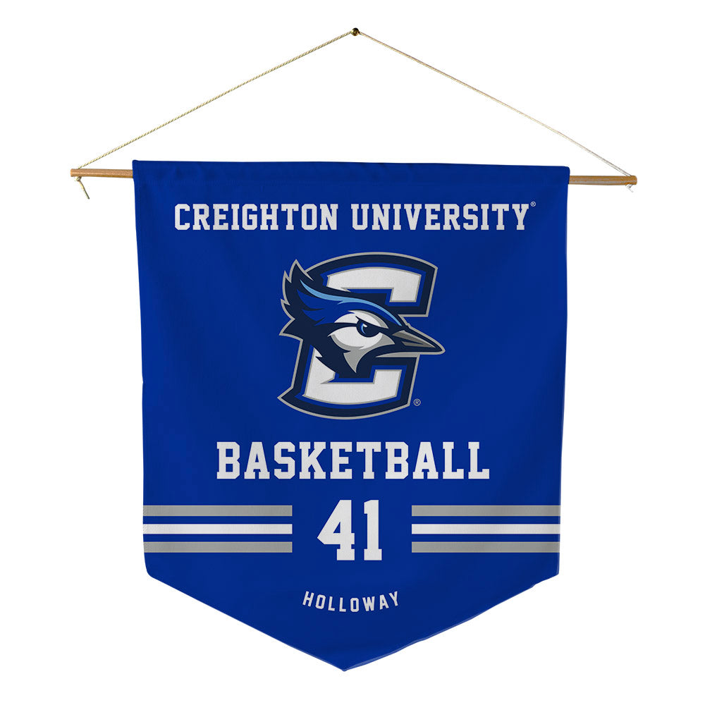 Creighton - NCAA Women's Basketball : Niamya Holloway - Pennant - 18" x 21"-0
