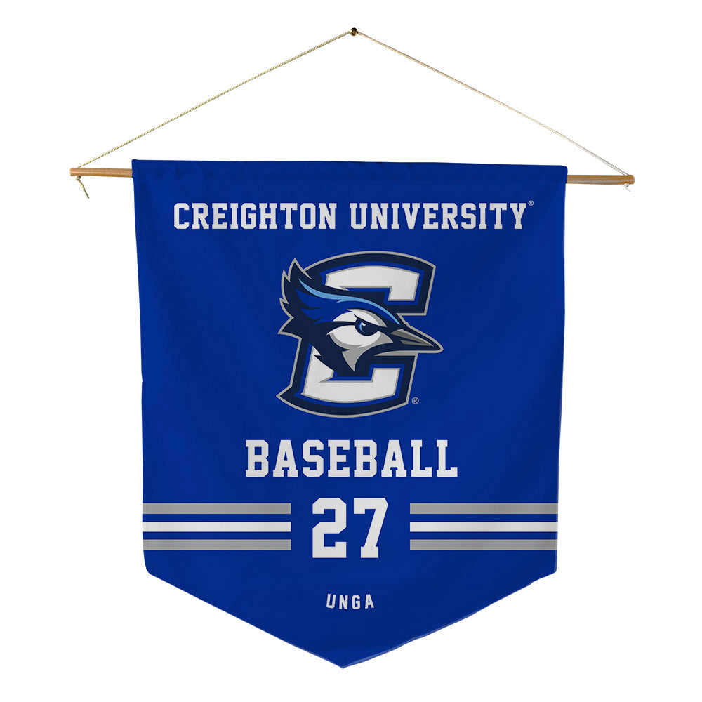 Creighton - NCAA Baseball : Anthony Unga - Pennant - 18" x 21"-0