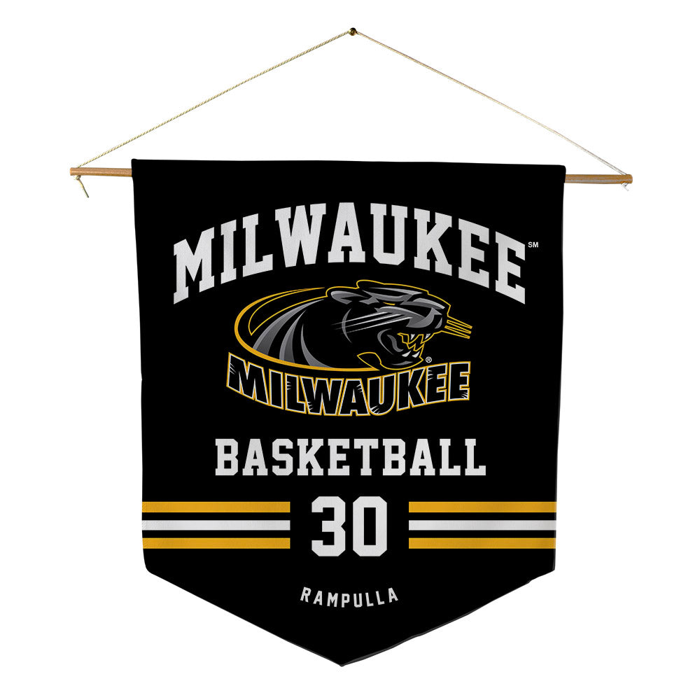 UW Milwaukee - NCAA Women's Basketball : Sophia Rampulla - Pennant - 18" x 21"-0
