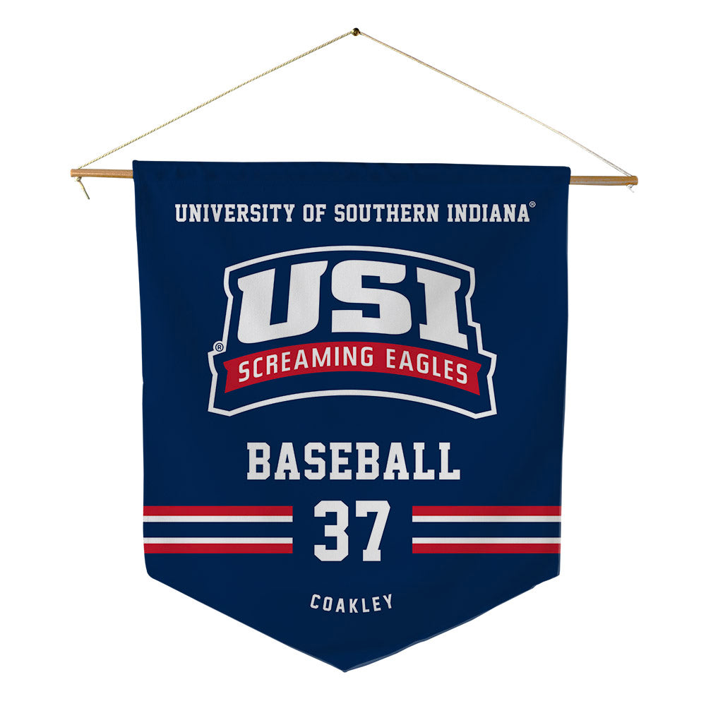 USI - NCAA Baseball : Kannon Coakley - Pennant - 18" x 21"-0