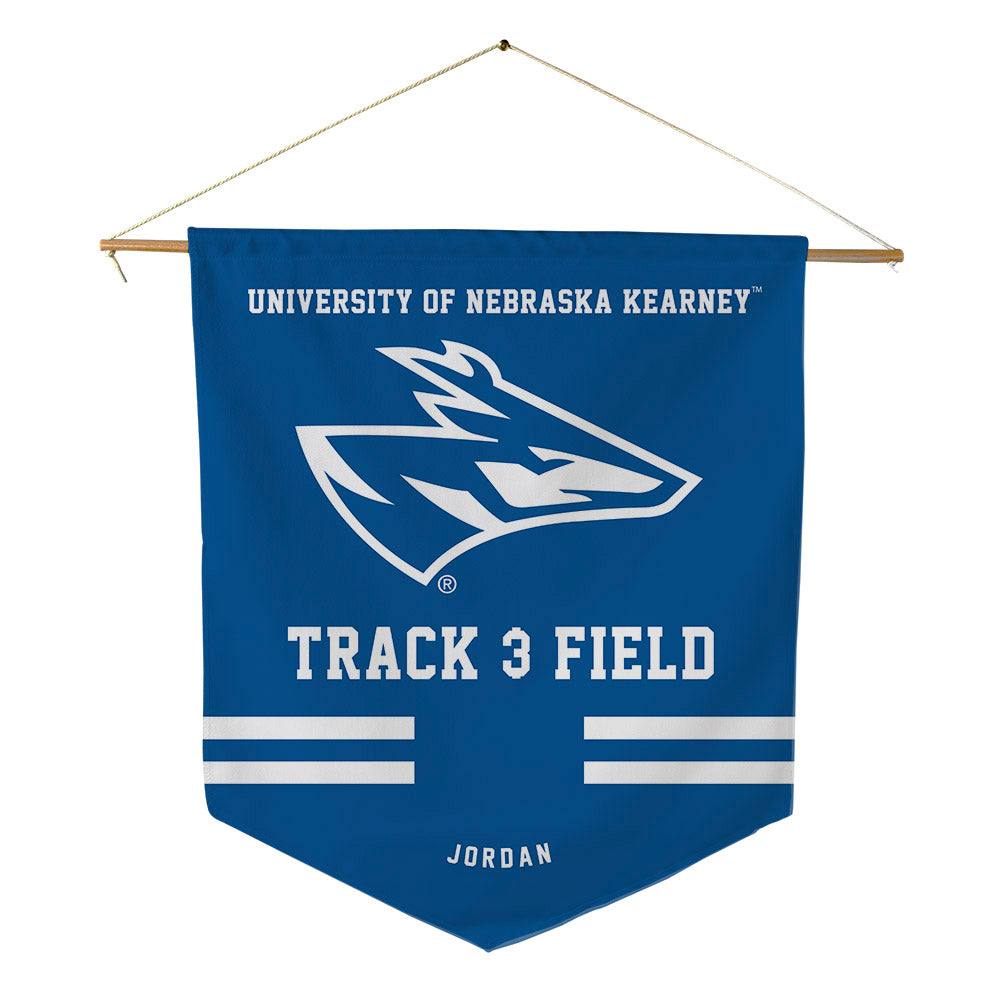 UNK - NCAA Men's Track & Field : Griffin Jordan - Pennant - 18" x 21"-0