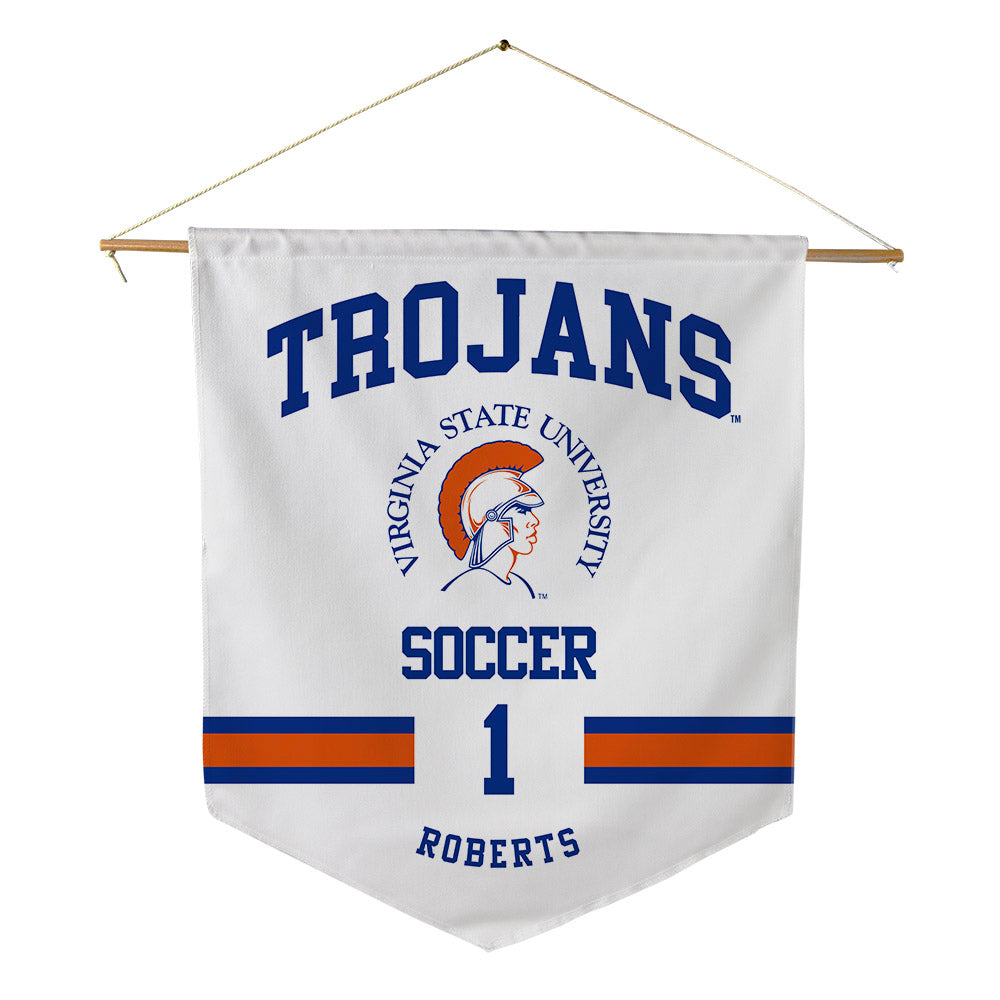 Virginia State - NCAA Women's Soccer : Tianna Roberts - Pennant - 18" x 21"-0