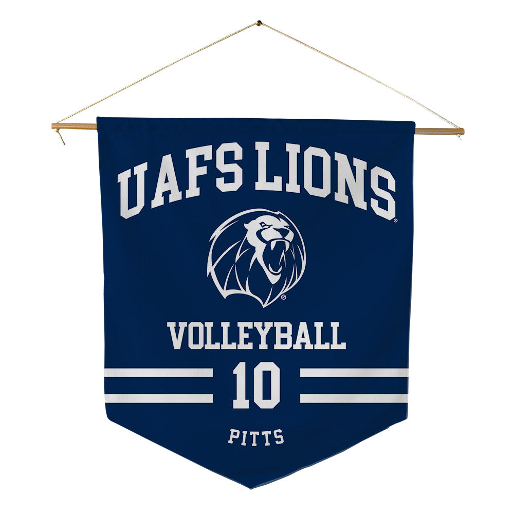 UA Fort Smith - NCAA Women's Volleyball : Lydia Pitts - Pennant - 18" x 21"-0
