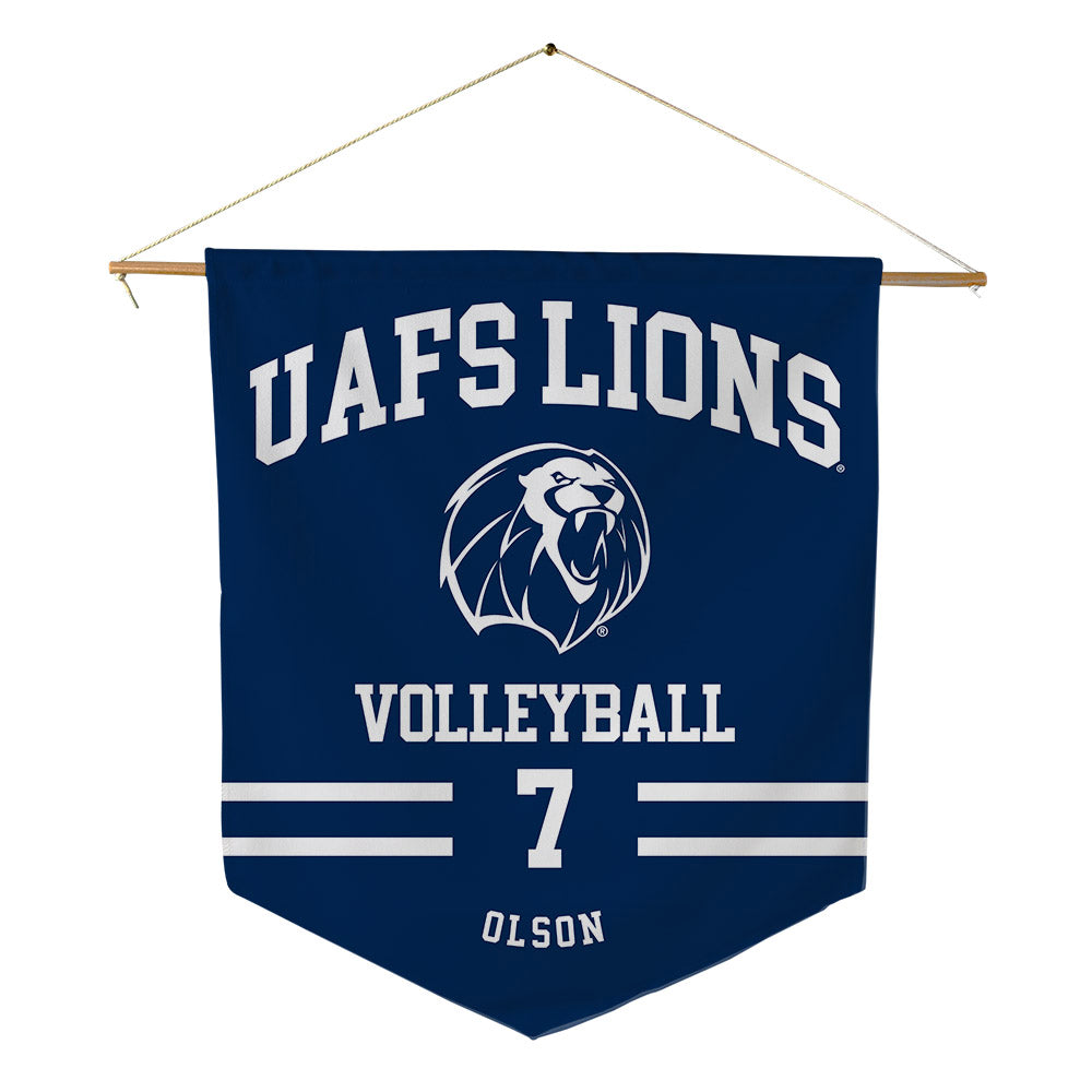 UA Fort Smith - NCAA Women's Volleyball : Aspen Olson - Pennant - 18" x 21"-0