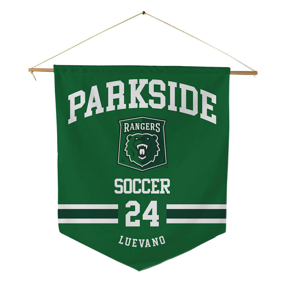 UW Parkside - NCAA Men's Soccer : Angel Luevano - Pennant - 18" x 21"-0