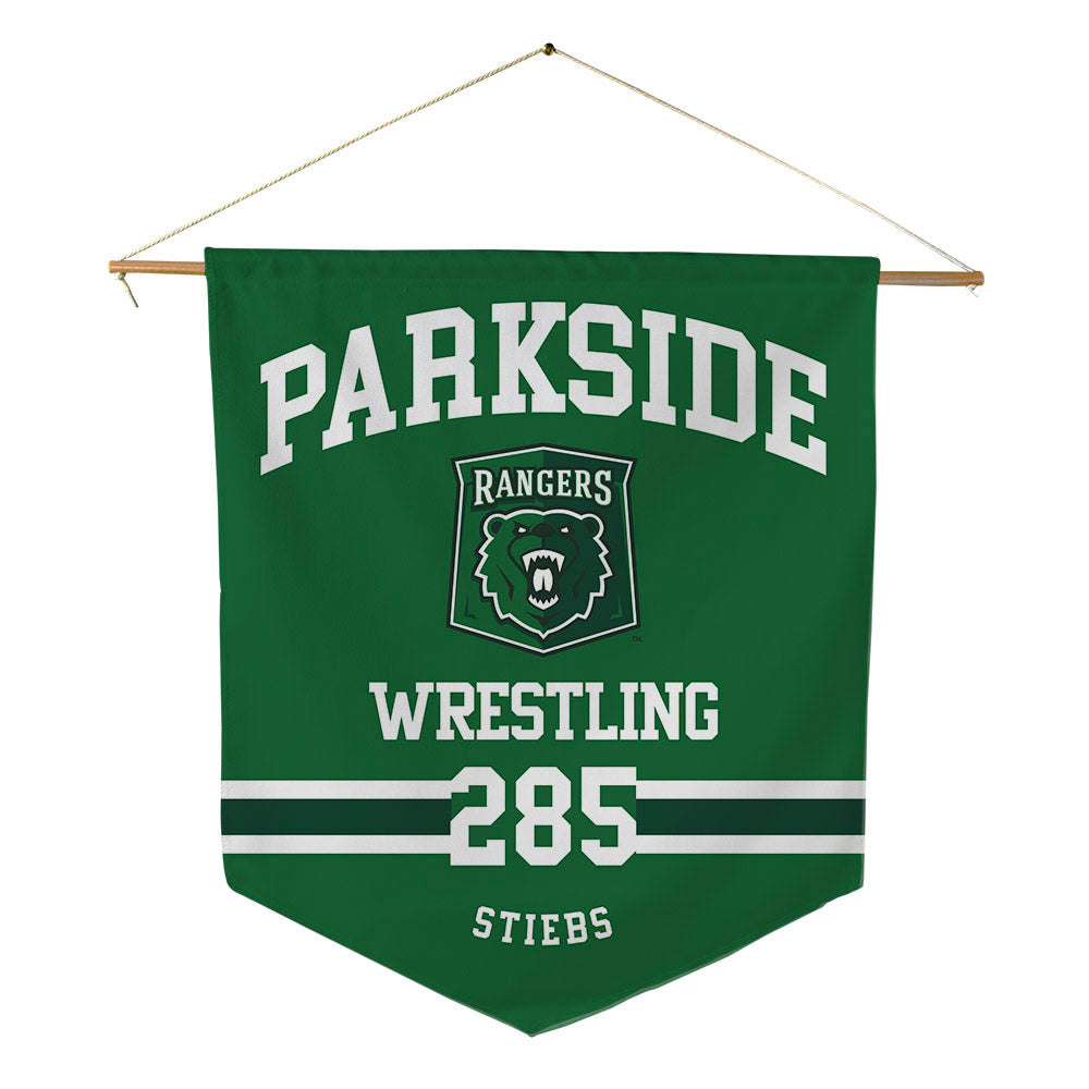 UW Parkside - NCAA Wrestling : Nathan Stiebs - Pennant - 18" x 21"-0